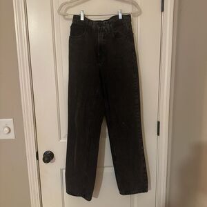 BDG Women's High Rise Black Jeans